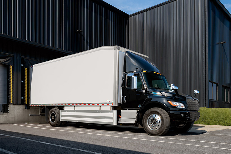 Next evolution dry freight box truck