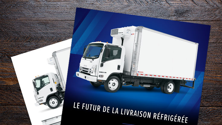 Couverture de la brochure du fourgon réfrigéré