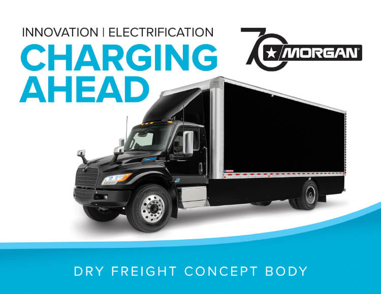 EV dry freight concept body brochure cover