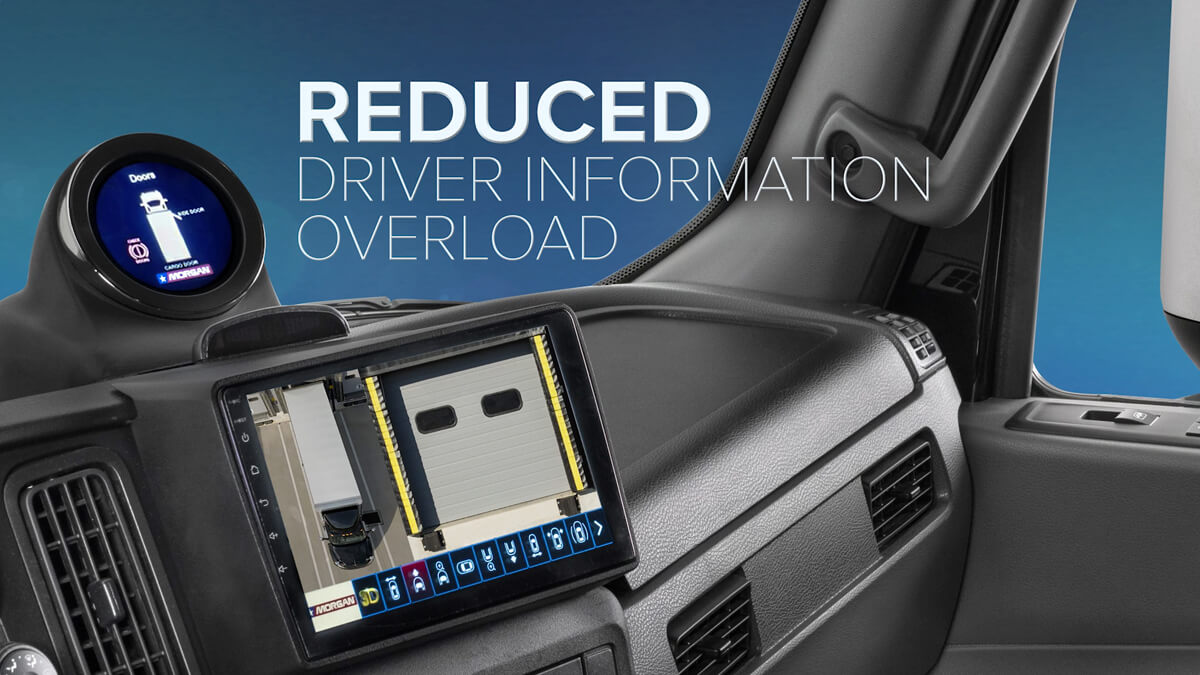 cabine simplifiée pour limiter les informations du conducteur