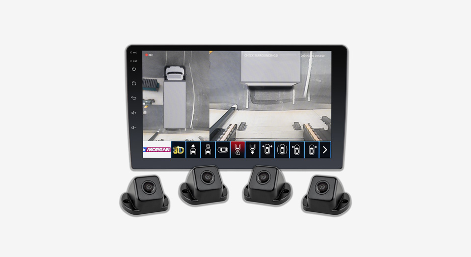 Produit de systèmes de caméras 360° + moniteur