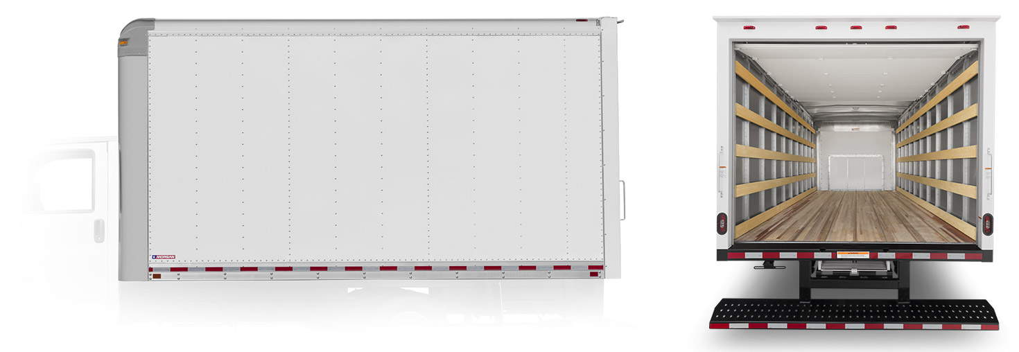 Morgan Dry Freight CityMax aluminum sidewall