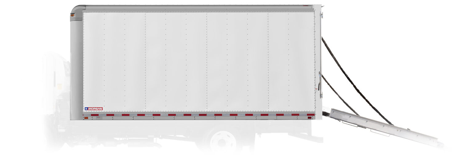 Morgan Dry Freight aluminum wall construction