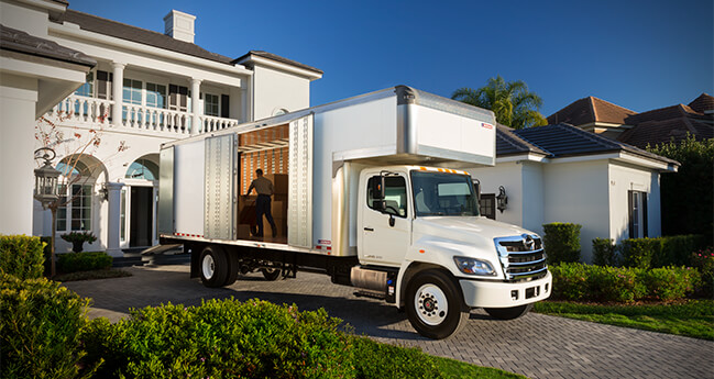 Camion de déménagement